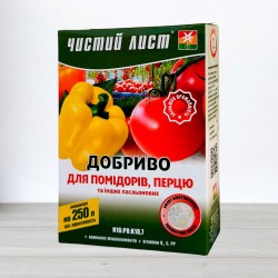 Кристаллическое удобрение для помидоров и перца, 0,3кг.
